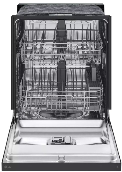 LG LDFC2423B 24 Inch Full Console Dishwasher with 15 Place Sett...