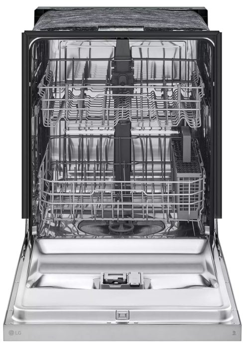 LG LDFC2423V 24 Inch Full Console Dishwasher with 15 Place Sett...