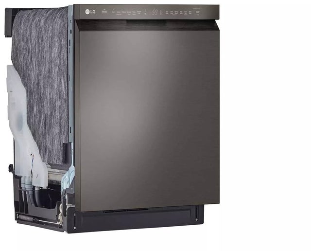 LG LDFN4542D 24 Inch Full Console Dishwasher with 15 Place Sett...