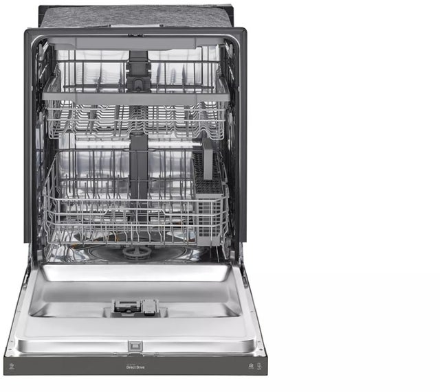 LG LDFN4542D 24 Inch Full Console Dishwasher with 15 Place Sett...