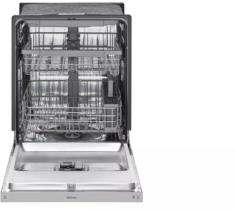 LG LDFN4542S 24 Inch Full Console Dishwasher with 15 Place Sett...