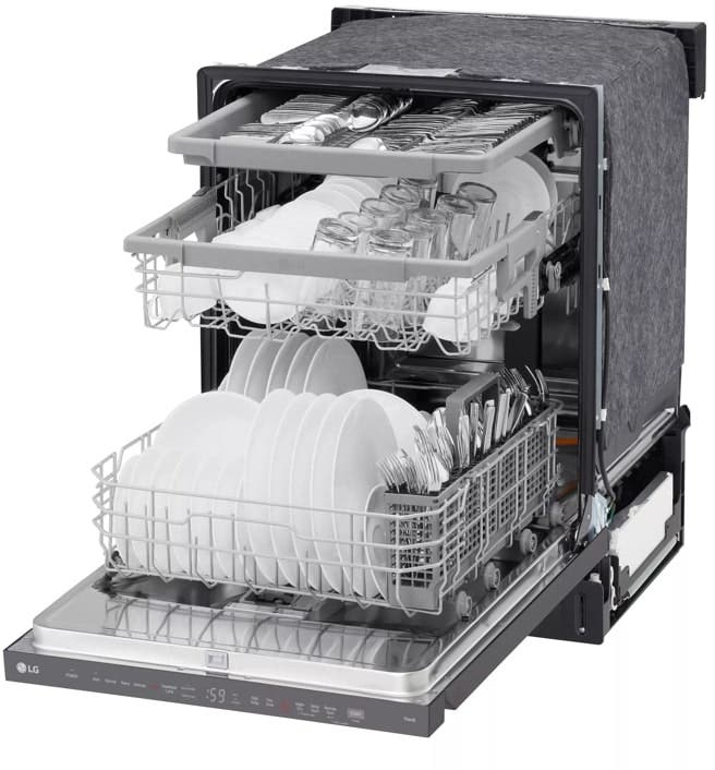 LG LDPH5554D Printproof Black Stainless Steel