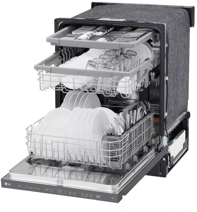 LG LDPH5554D Top Control Dishwasher with Pocket handle, Hidden ...