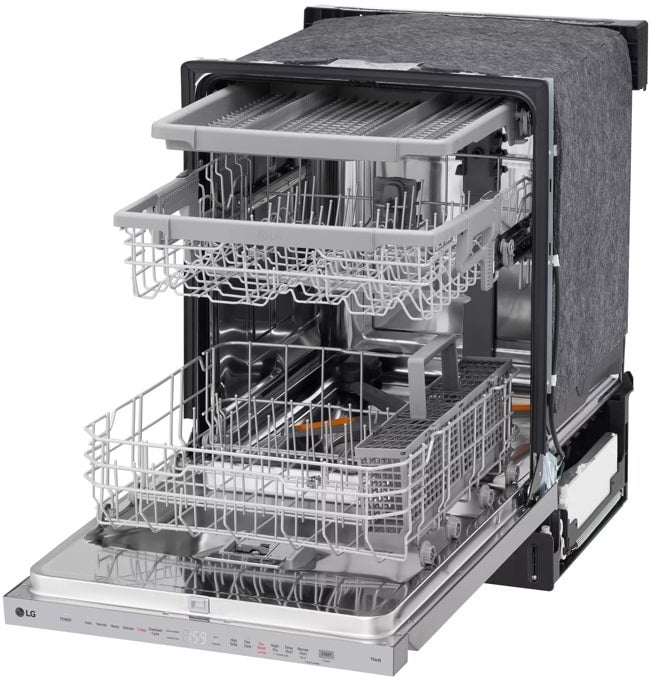 LG LDPH5554S Top Control Dishwasher with Pocket handle, Hidden ...