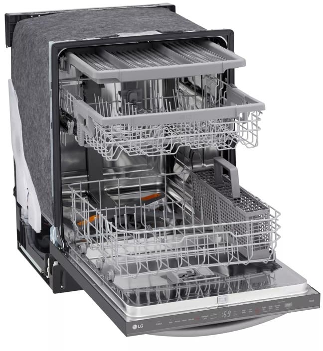LG LDTH5554D Printproof Black Stainless Steel