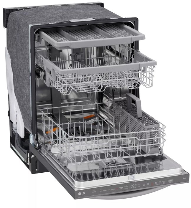 LG LDTH5554D Top Control Wi-Fi Enabled Dishwasher with QuadWash...