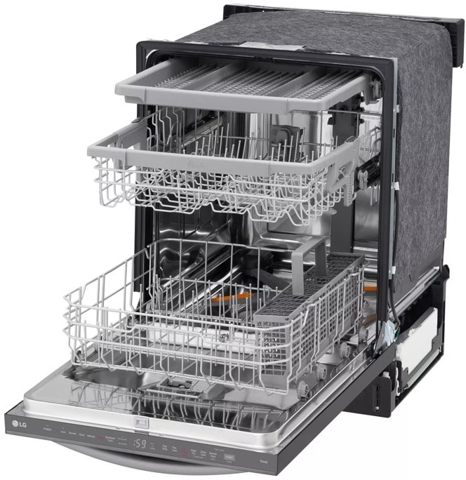 LG LDTH5554D Top Control Wi-Fi Enabled Dishwasher with QuadWash...