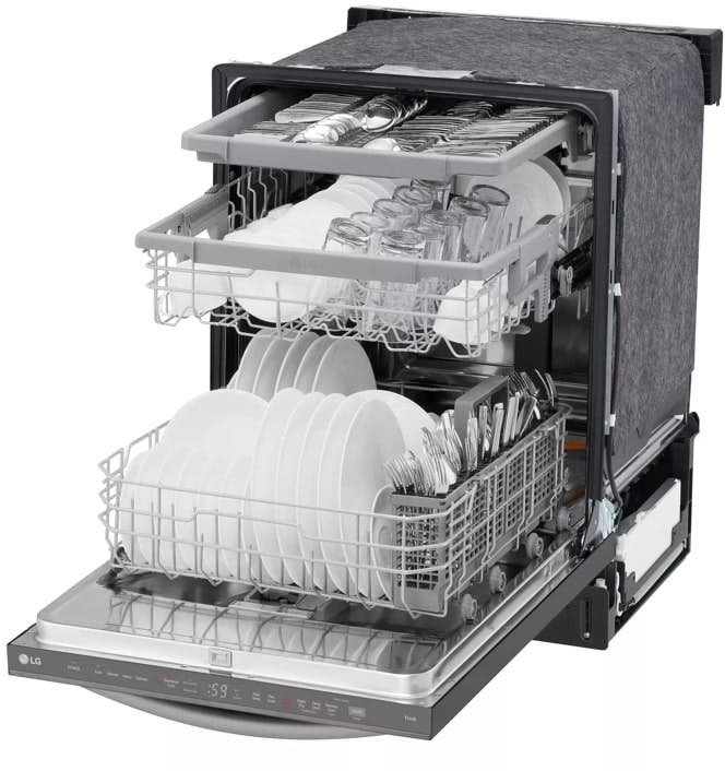 LG LDTH5554D Printproof Black Stainless Steel