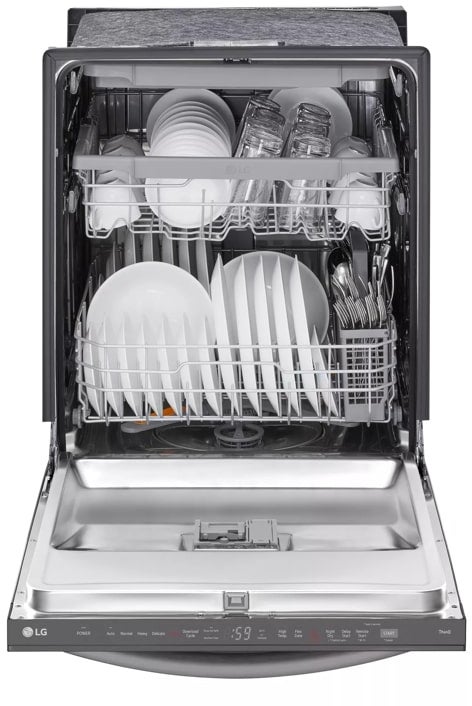 LG LDTH5554D Top Control Wi-Fi Enabled Dishwasher with QuadWash...