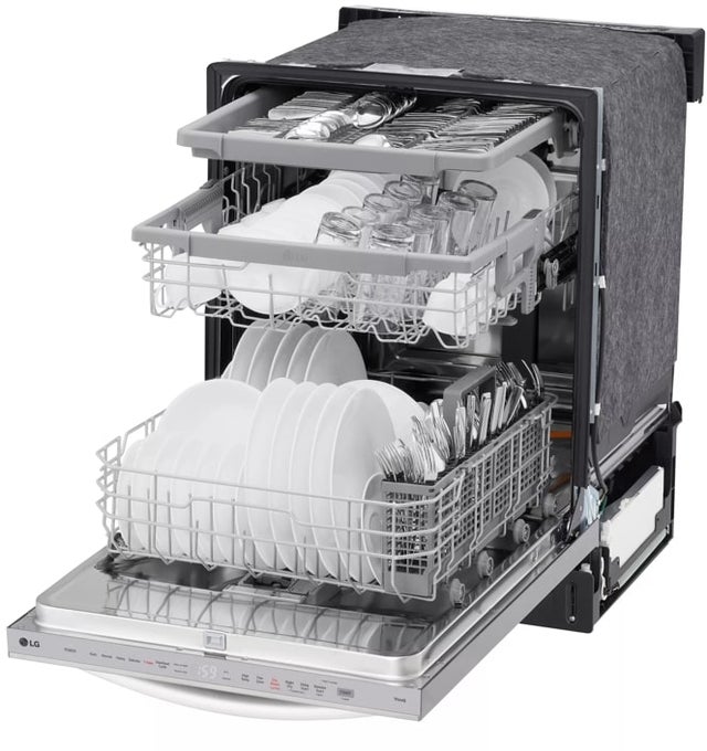 LG LDTH5554S Top Control Wi-Fi Enabled Dishwasher with QuadWash...