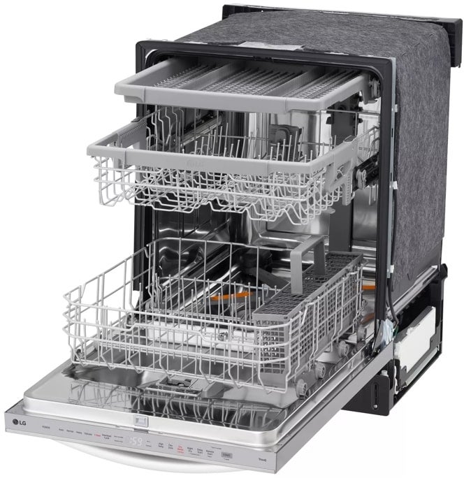 LG LDTH5554S Top Control Wi-Fi Enabled Dishwasher with QuadWash...