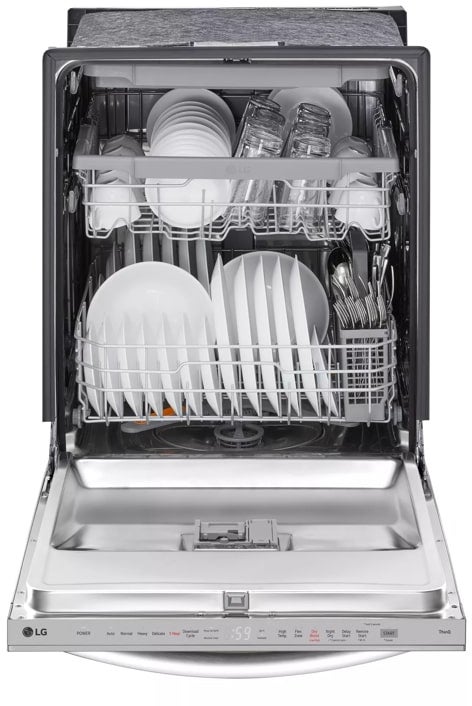 LG LDTH5554S Top Control Wi-Fi Enabled Dishwasher with QuadWash...