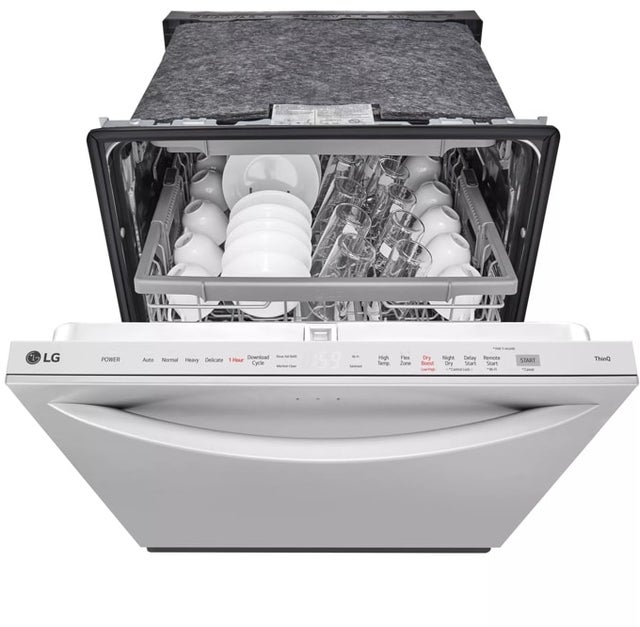 LG LDTH5554S Top Control Wi-Fi Enabled Dishwasher with QuadWash...