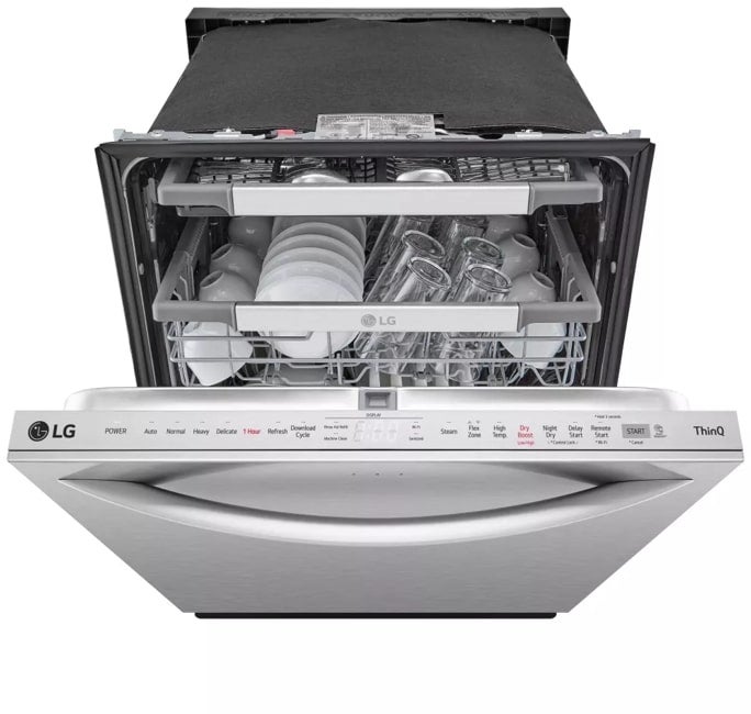 LG LDTH7972S 24 Inch Fully Integrated Smart Dishwasher with 15 ...