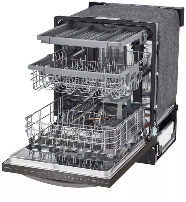 LG LDTS5552D Top Control Wi-Fi Enabled Dishwasher with TrueStea...