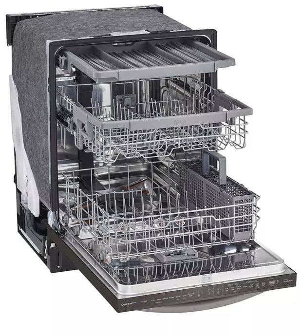 LG LDTS5552D Top Control Wi-Fi Enabled Dishwasher with TrueStea...