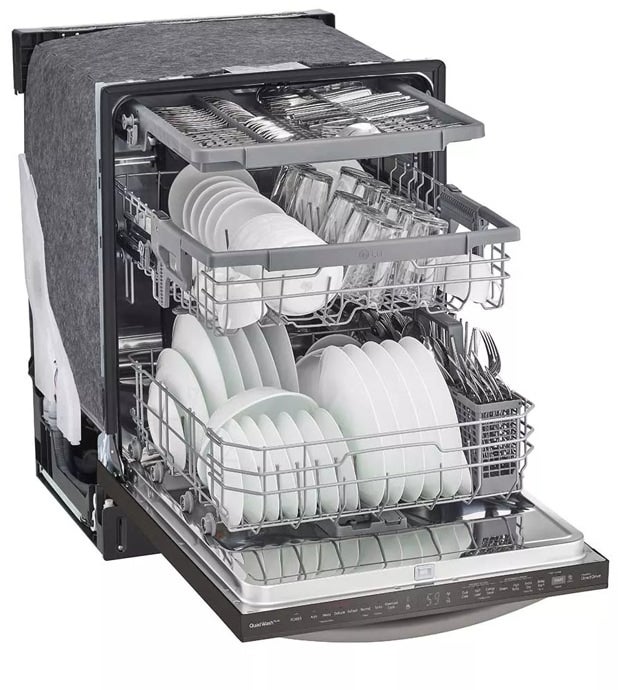 LG LDTS5552D Top Control Wi-Fi Enabled Dishwasher with TrueStea...