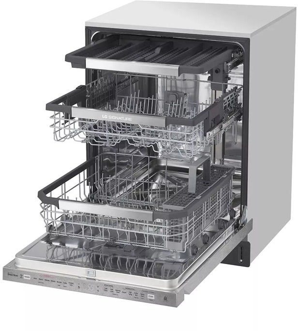 LG LUDP8908SN 24 Inch Built-In Dishwasher with 10 Wash Cycles: T...