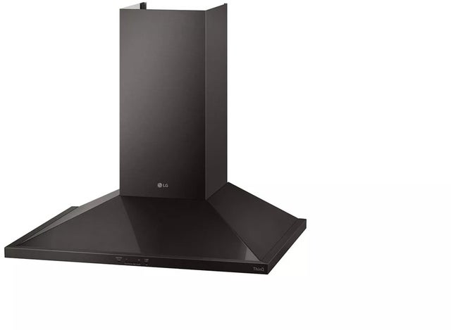 LG HCED3615D Smart Wall Mount Chimney Hood with LED Lighting: B...