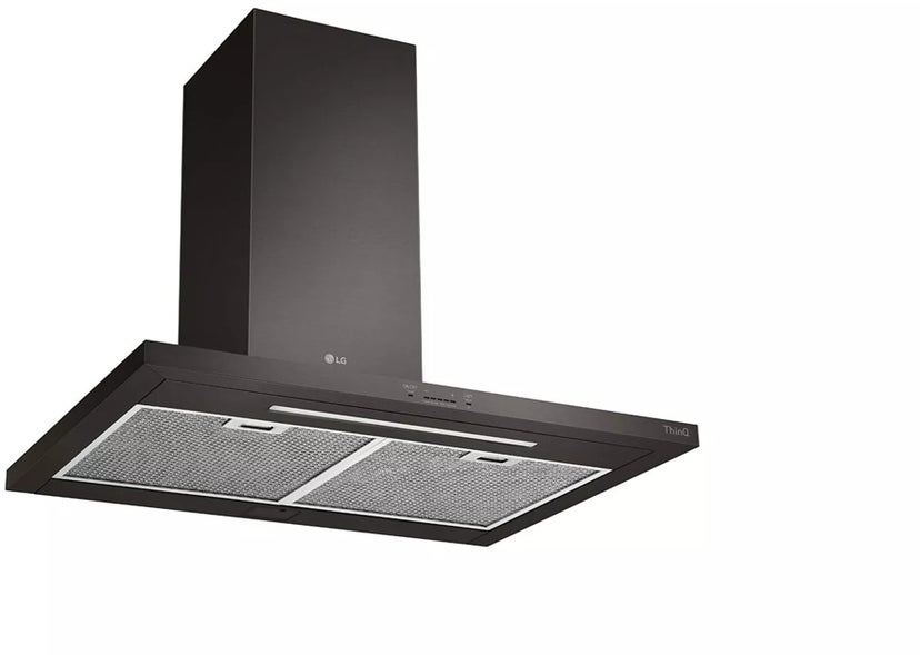 LG HCED3615D Smart Wall Mount Chimney Hood with LED Lighting: B...