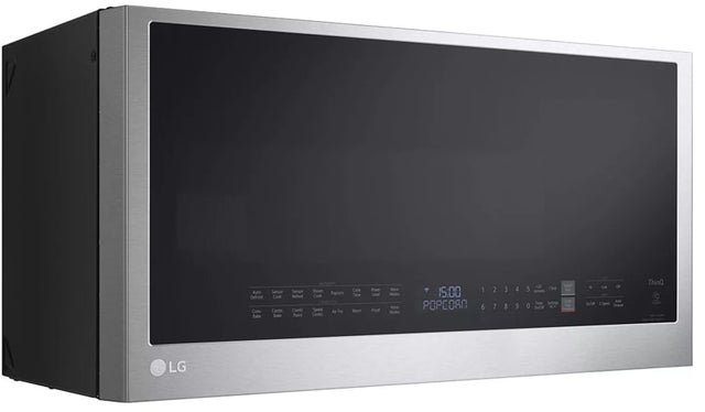 LG MHEC1737F 30 Inch Over-the-Range Smart Microwave Oven with 1...