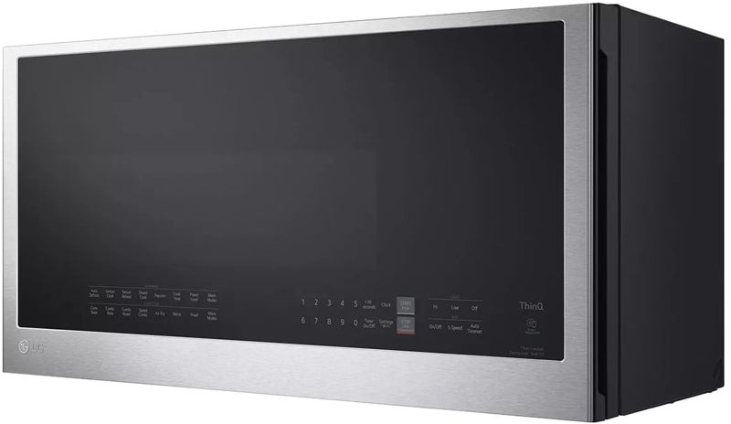 LG MHEC1737F 30 Inch Over-the-Range Smart Microwave Oven with 1...