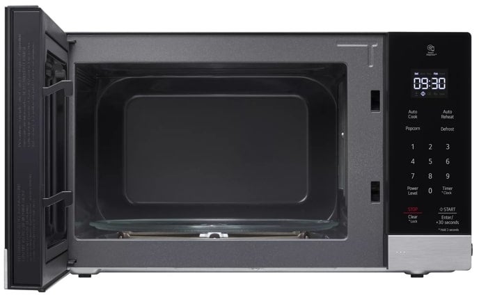 LG MSER0990S 0.9 cu. ft. Microwave with Smart Inverter, Anti-Ba...