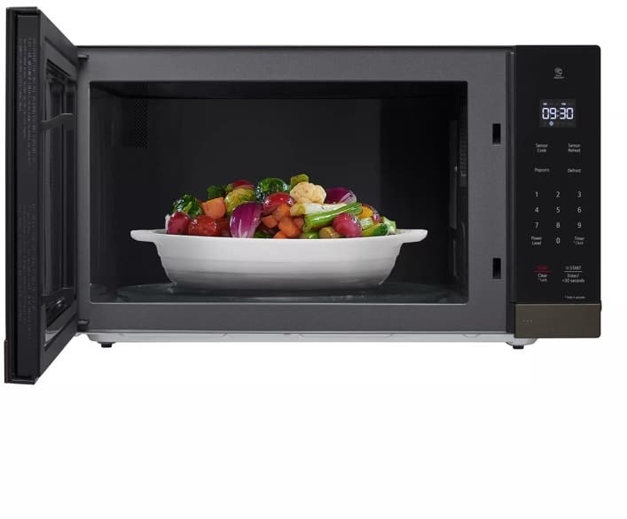 LG MSER2090D Black Stainless Steel