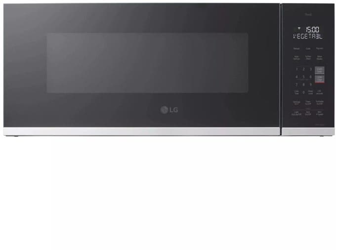 LG MVEF1323F Fingerprint Resistant Stainless Steel