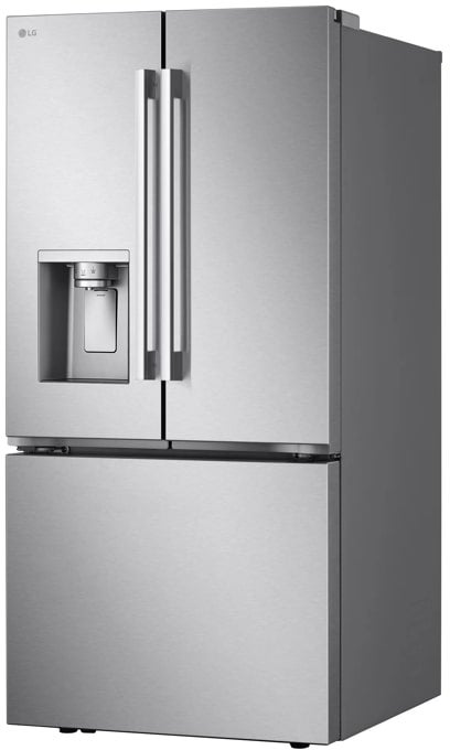 LG LF25H6330S 33 Inch Smart French Door Refrigerator with 24.5 c...