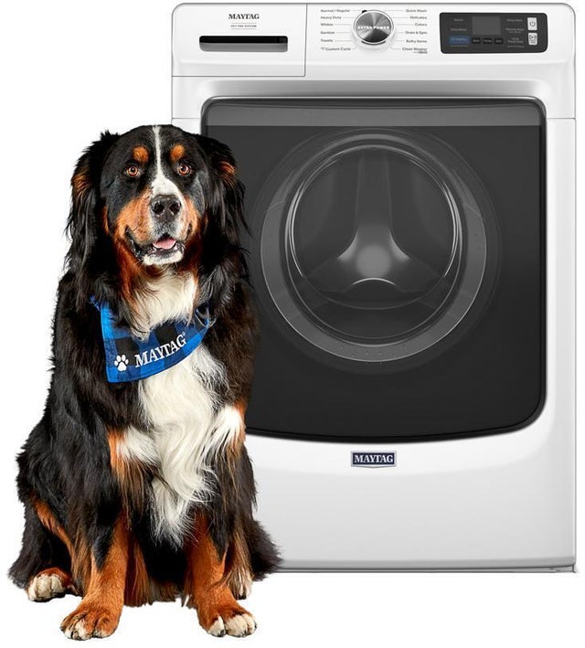 Maytag MFW7020RW 27 Inch Smart Pet Pro Front Load Washer with 5.0 c...