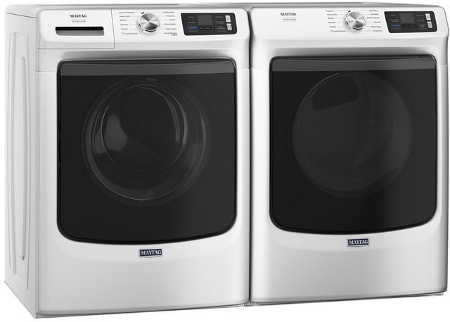 Maytag MED7020RW 27 Inch Pet Pro Front Load Electric Dryer: White