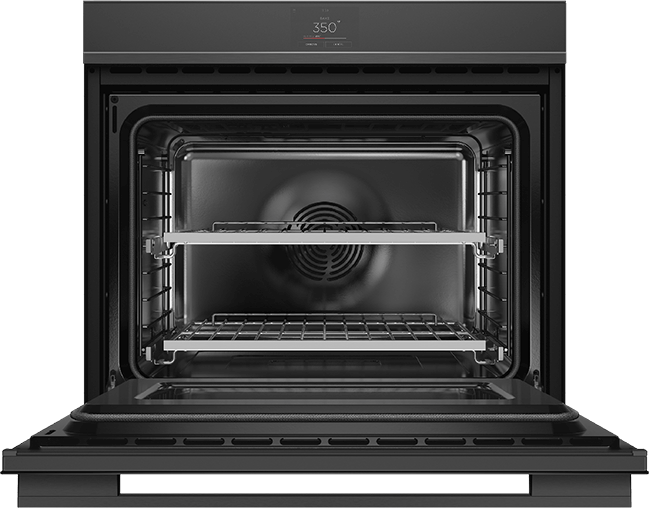 Fisher Paykel OB30SDPTB1 30" Contemporary Oven, Black, Touch Display, Self-...