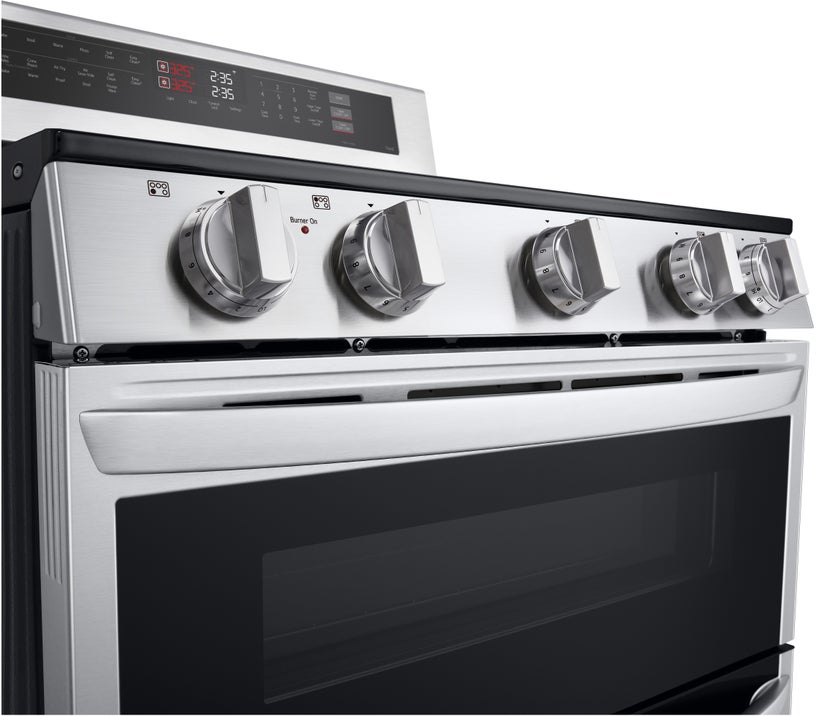 LG LDEL7324S 7.3 Cu. Ft Double Oven Electric Range: Printproof ...