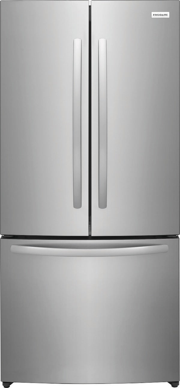 Frigidaire FRFG1813AV 18 Cu. Ft. French Door Refrigerator: Brushed Steel