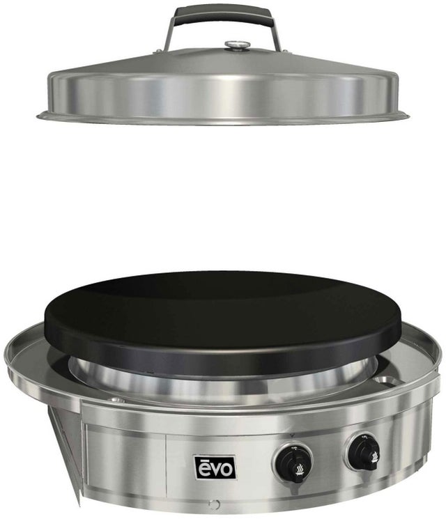 Evo 100055NG Affinity Classic 30G Built-In Flattop Propane Gas ...