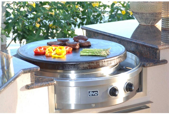 Evo 100055NG Affinity Classic 30G Built-In Flattop Propane Gas ...