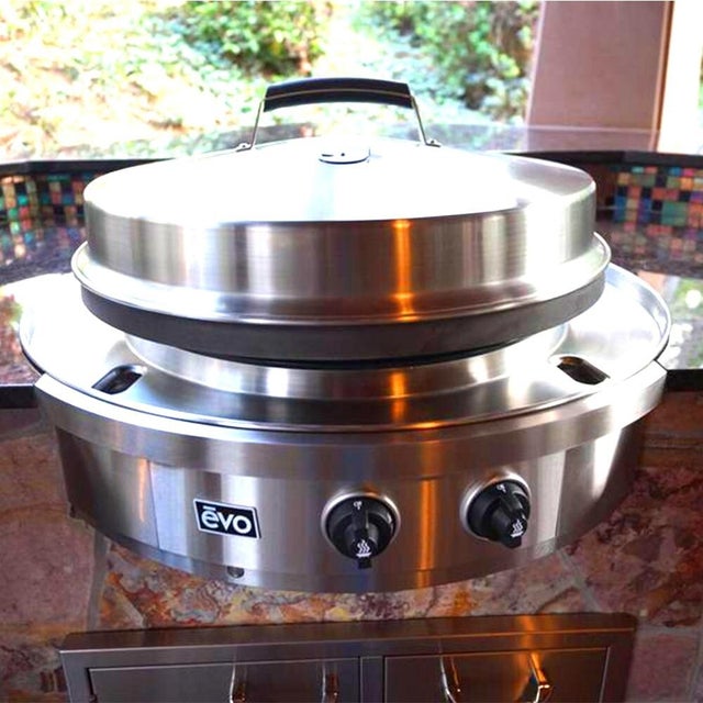 Evo 100095LP 25 Inch Built-In Grill with Standard Burners: Stai...