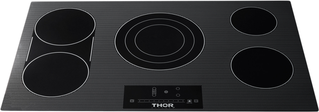 Thor TEC36 36 Inch Electric Cooktop: Black