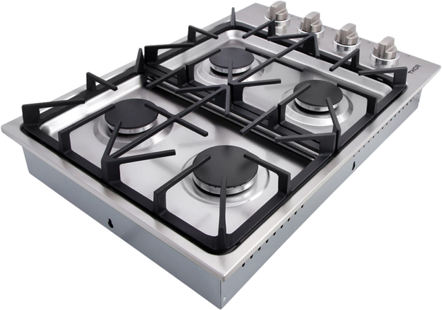 Thor TGC3001 30 Inch Gas Cooktop with 4 Sealed Burners, Continu...