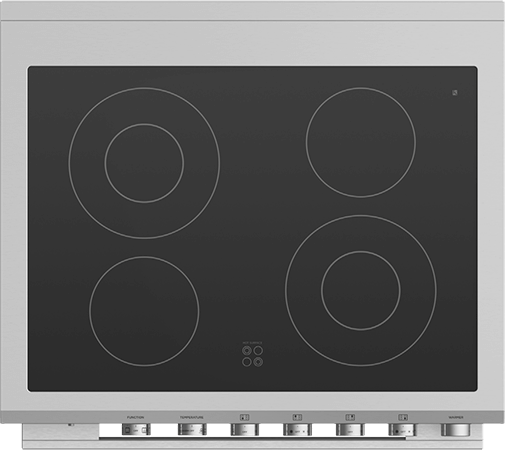 Fisher Paykel OR30SDE6X1 30" Contemporary Electric Range, 4 Element: Stainl...