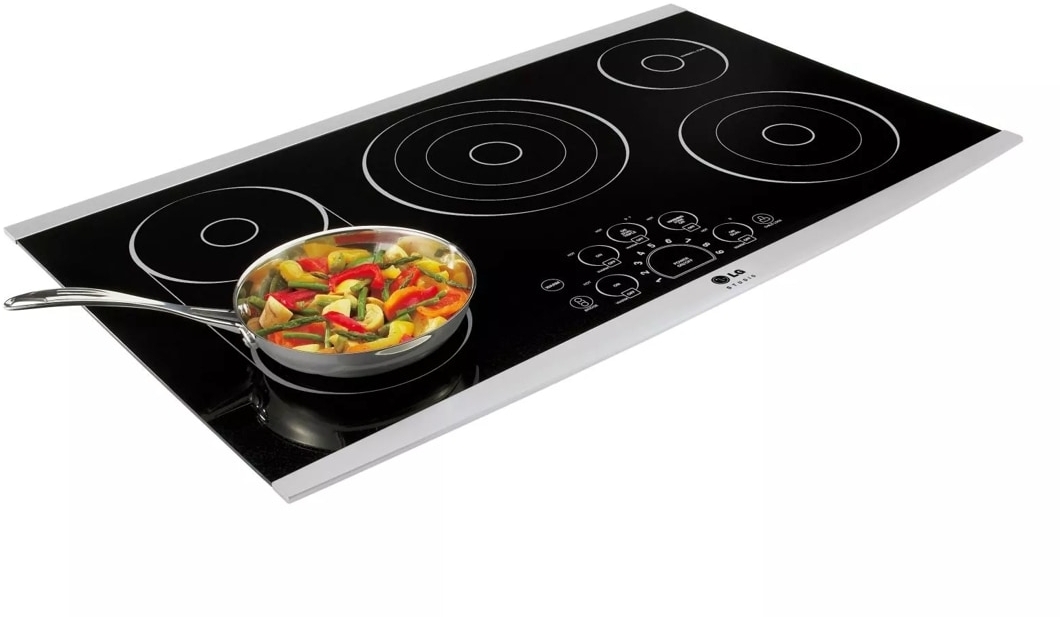 LG Studio LSCE365ST Black with Stainless Steel Trim