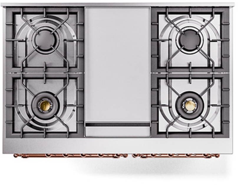 Ilve UND40FQNMPRAP Ral Custom Color With Copper Knobs, Natural Gas