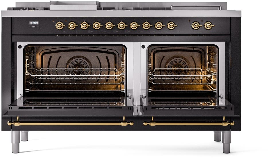 Ilve UP60FSNMPBKG Black Brass