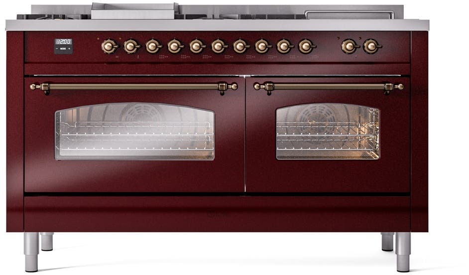 Ilve UP60FSNMPBUB Burgundy Burnt