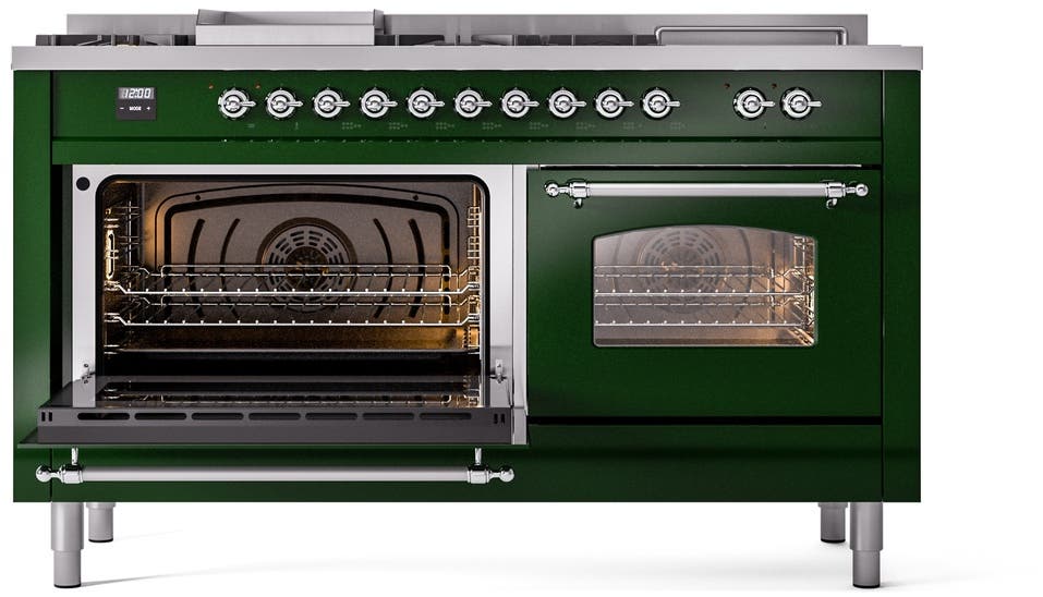 Ilve UP60FSNMPEGC Emerald Green Chrome