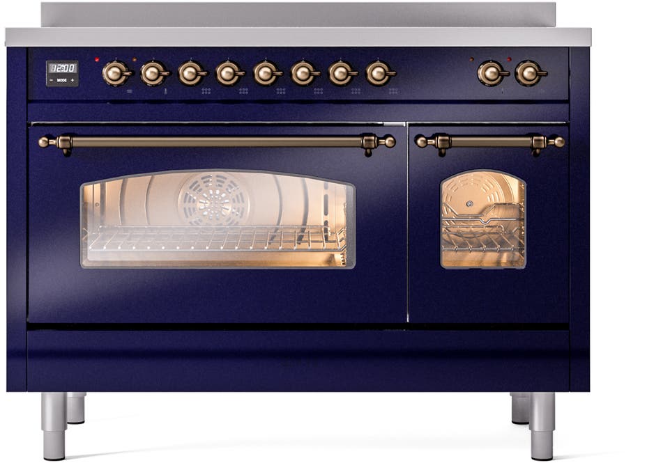 Ilve UPI486NMPMBB Midnight Blue Burnt