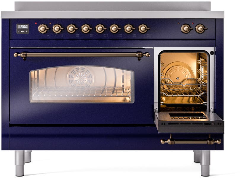 Ilve UPI486NMPMBB Midnight Blue Burnt