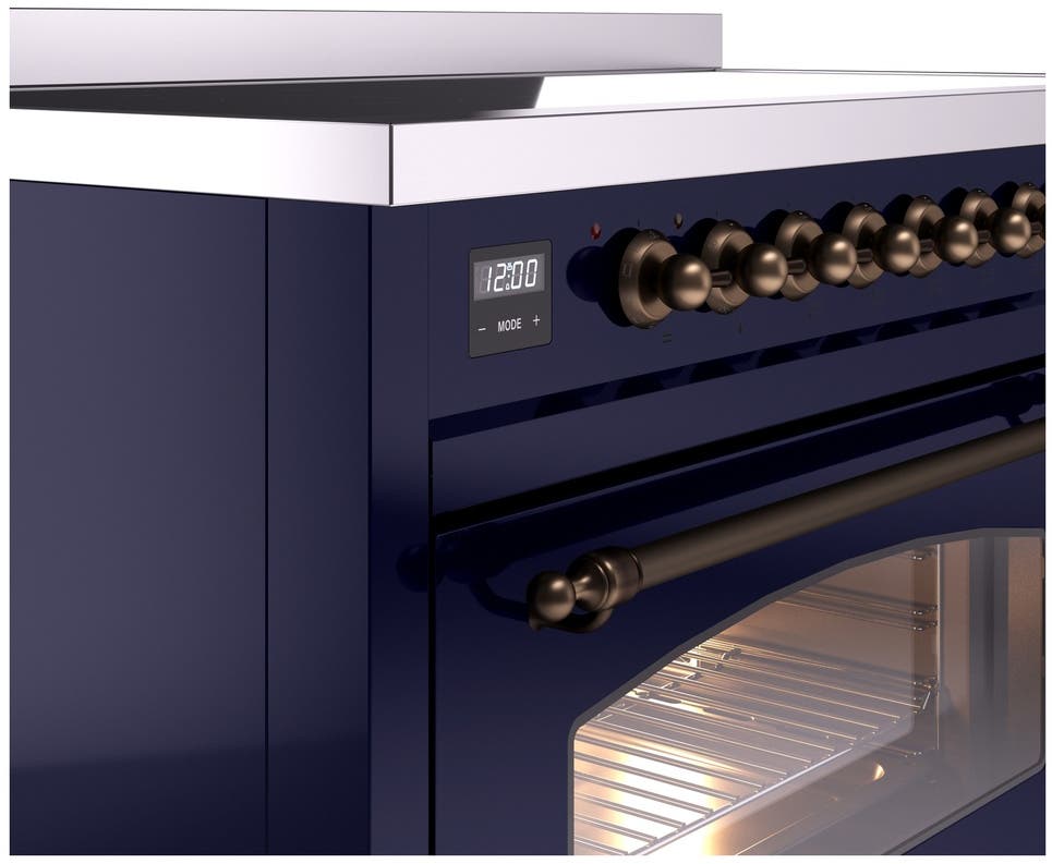 Ilve UPI486NMPMBB Midnight Blue Burnt