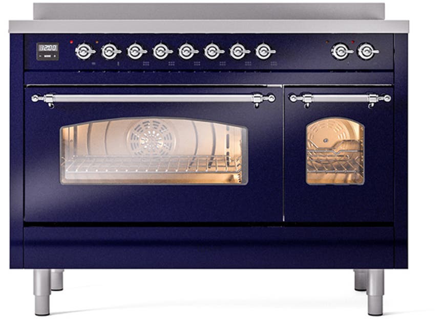 Ilve UPI486NMPMBC Midnight Blue Chrome